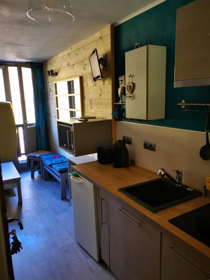 Studio Chaleureux A Lanslevillard Val Cenis 2 Pers Kültér fotó