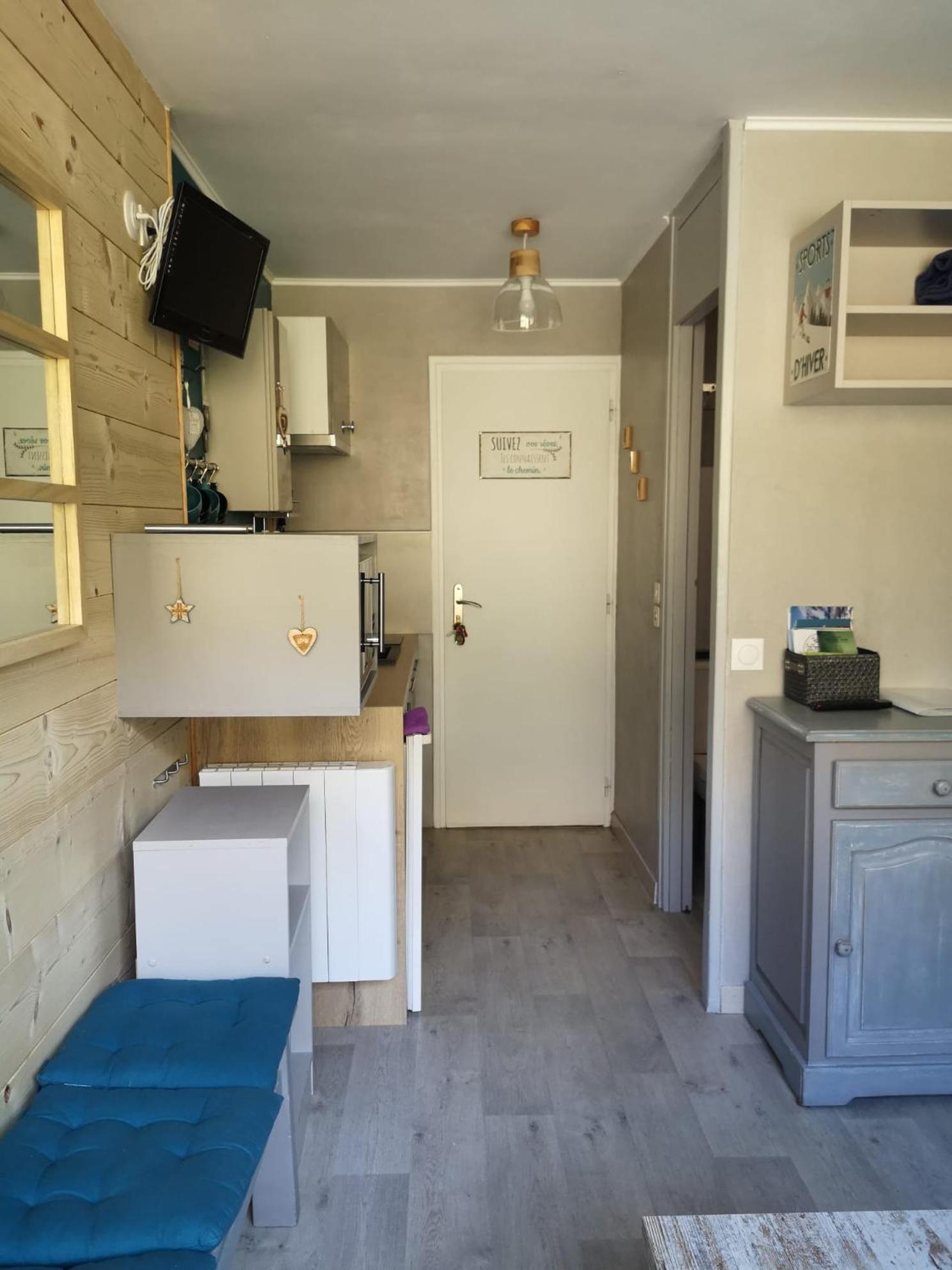 Studio Chaleureux A Lanslevillard Val Cenis 2 Pers Kültér fotó